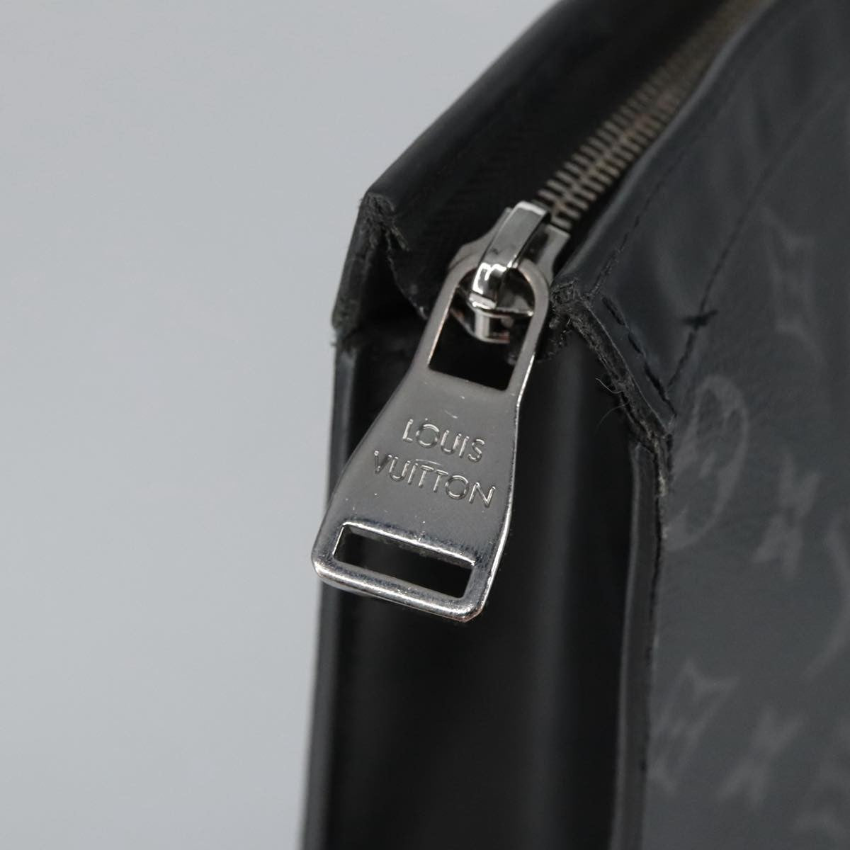 Louis Vuitton Pochette Voyage Monogram Eclipse Canvas