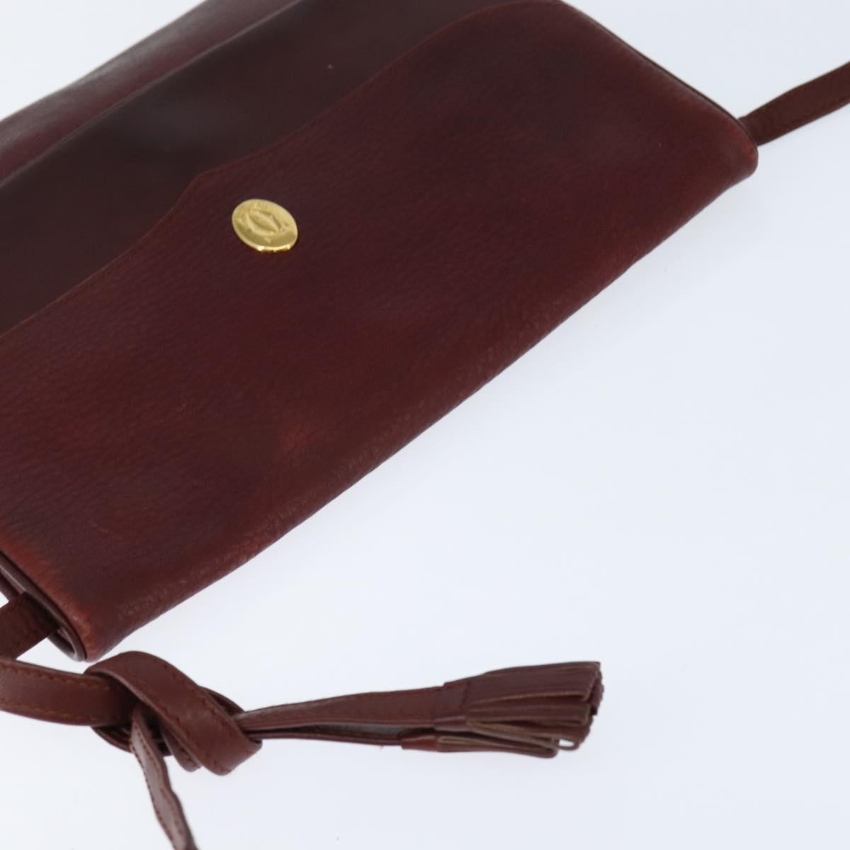 cartier Must de Cartier Shoulder Bag Leather