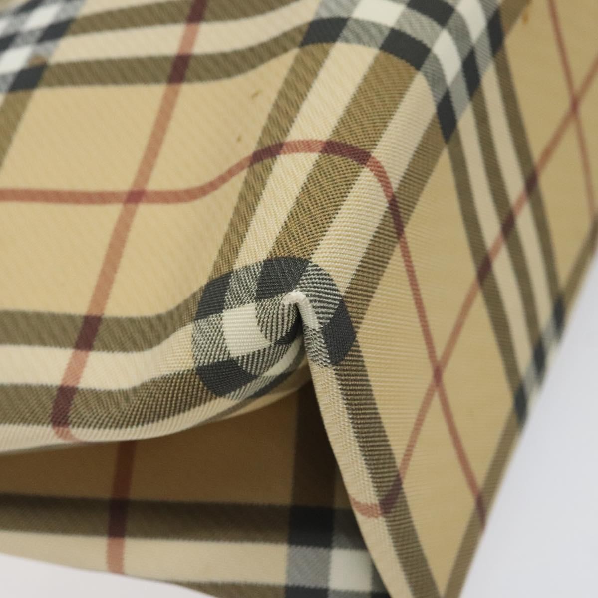Burberry Nova Check Tote canvas check pattern