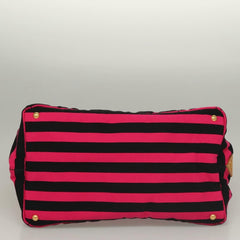 Prada Canapa Open Tote Canvas