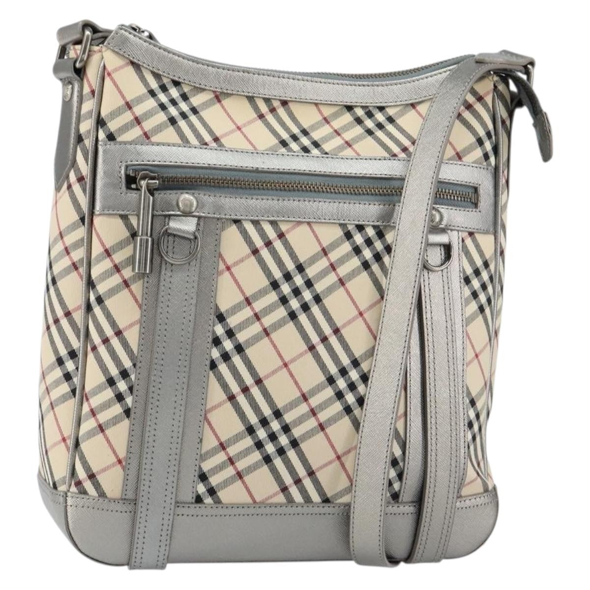 Burberry Nova check Shoulder bag Canvas and Leather