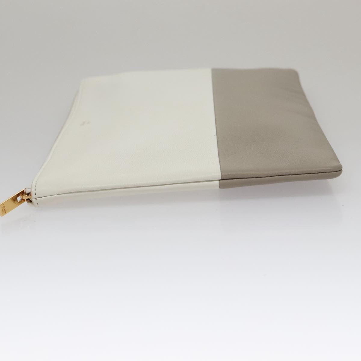 Celine Bicolor Solo Clutch Leather