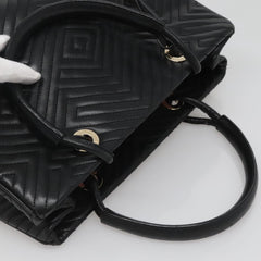 Bally Vintage Handbag Quilted Leather