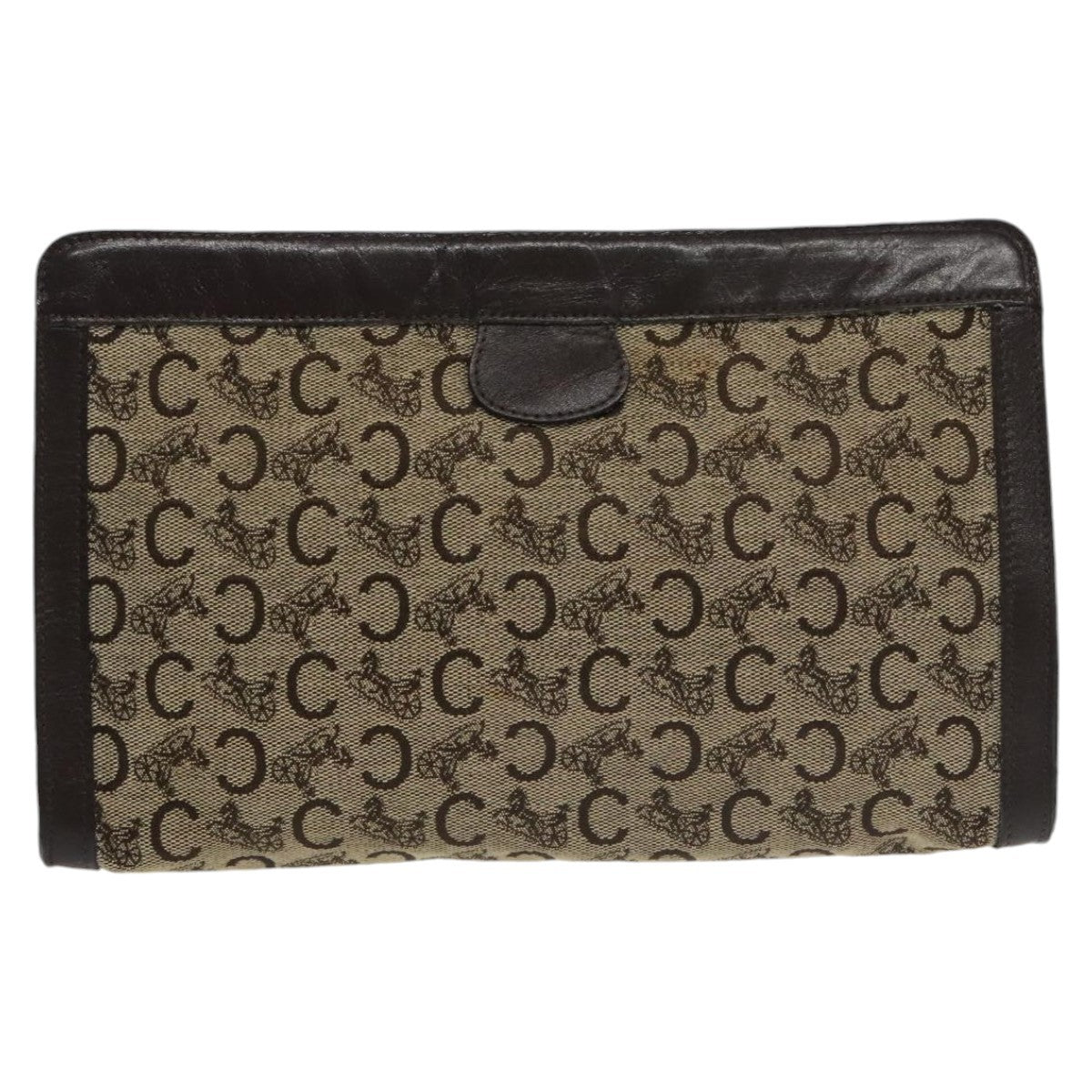 Celine Sulky Clutch Bag Canvas