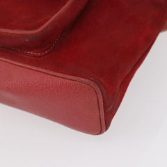 Gucci Vintage Bamboo Backpack Suede