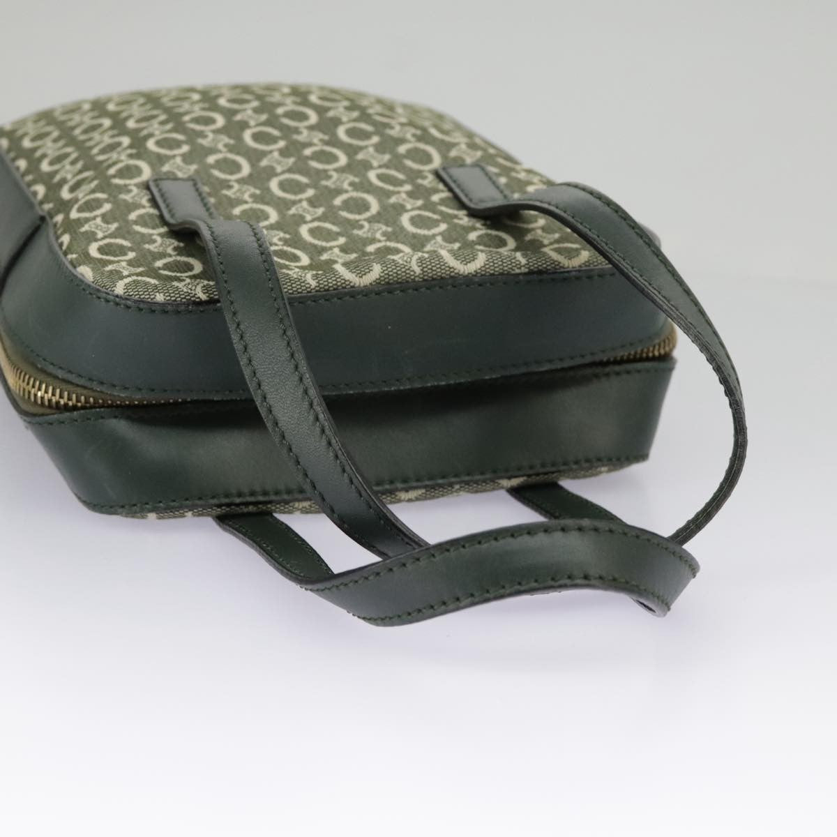 Celine C Macadam Handbag Canvas