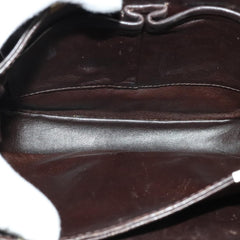 Celine C Sulky Shoulder bag Canvas and Leather