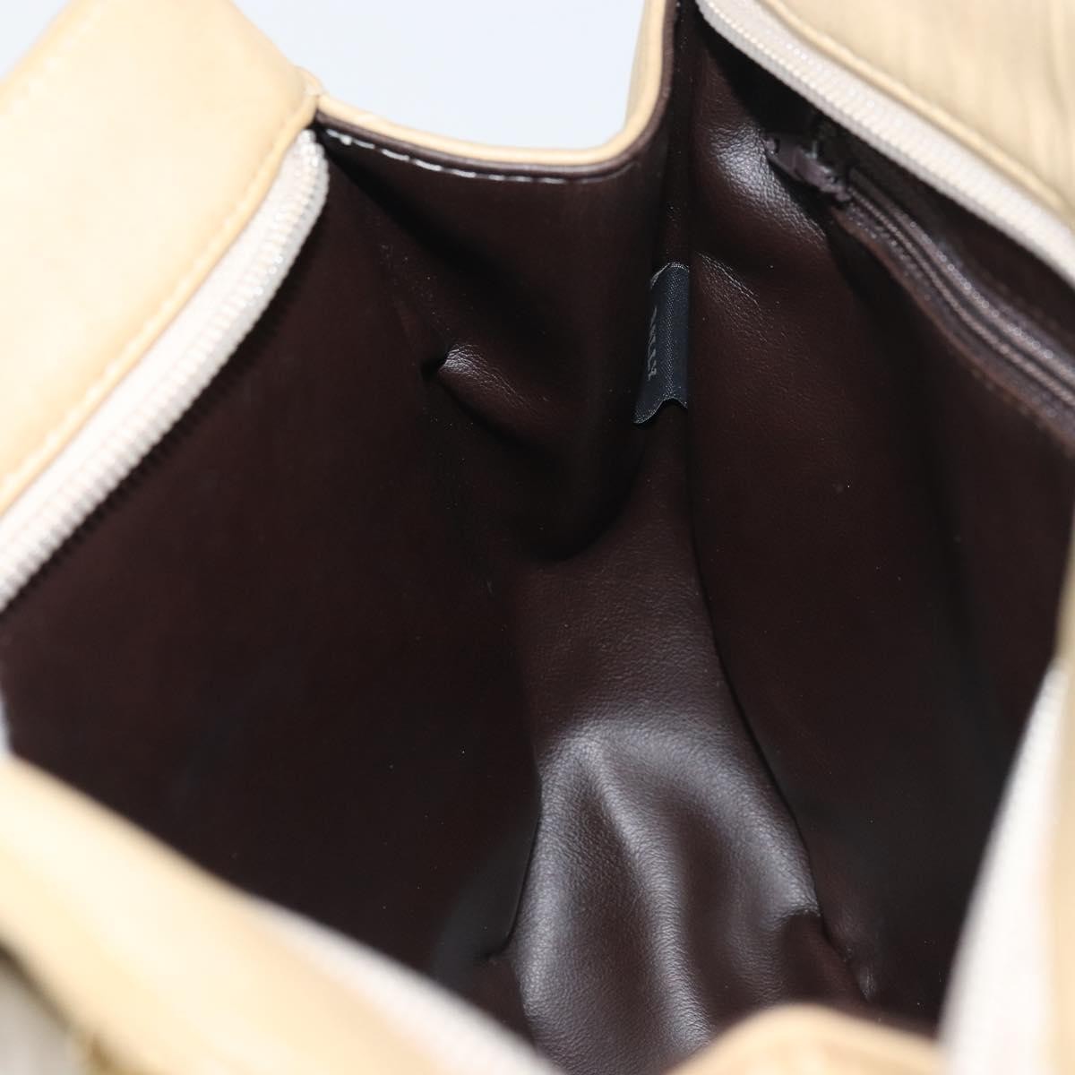 Bally Vintage Chain Shoulder Bag Quilted Leather