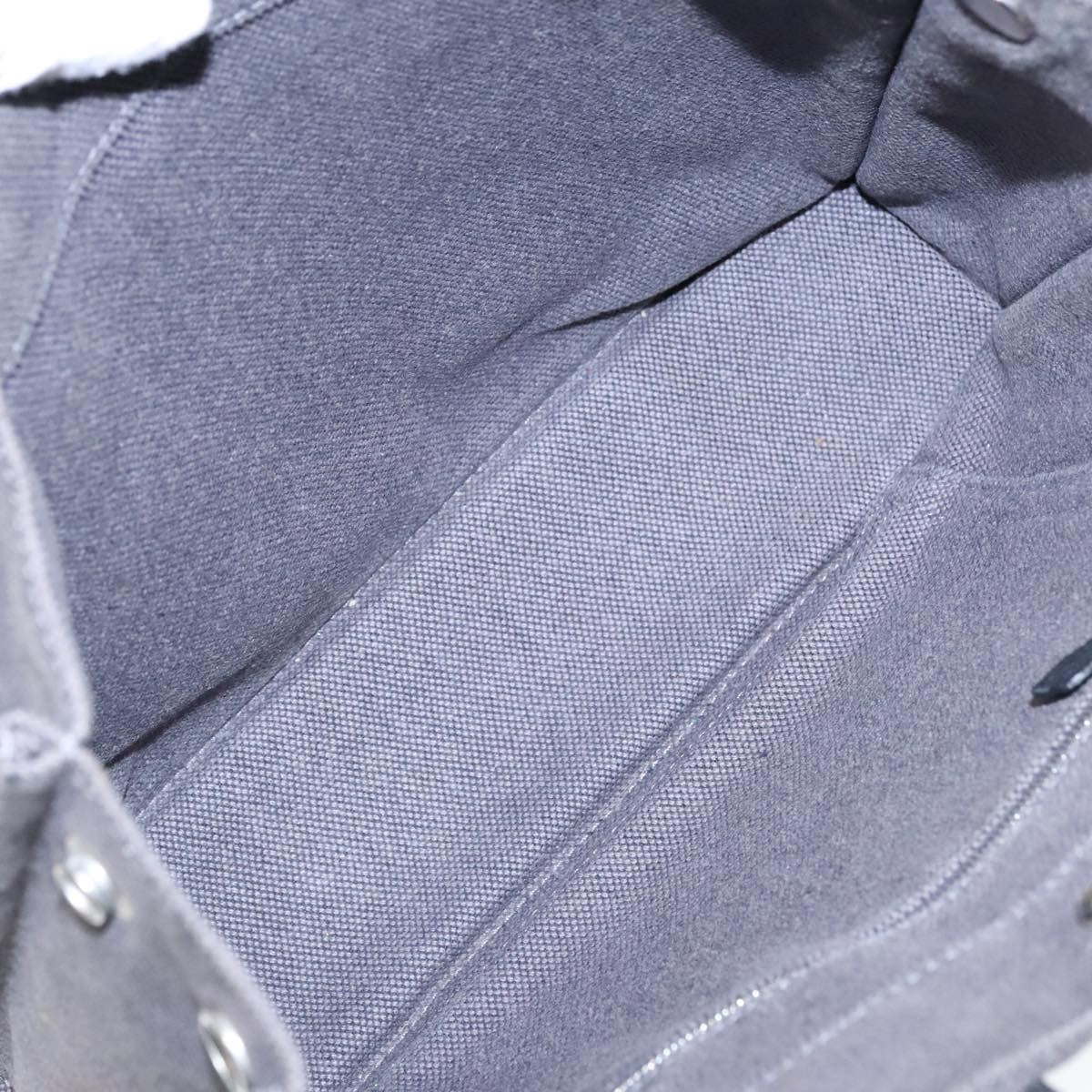 Hermes Sac Harnais Tote Toile and Leather