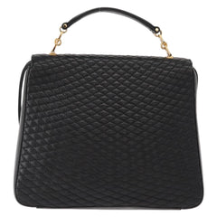Bally Vintage Handbag Quilted Leather