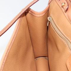 Celine Vintage Macadam Shoulder Bag Canvas