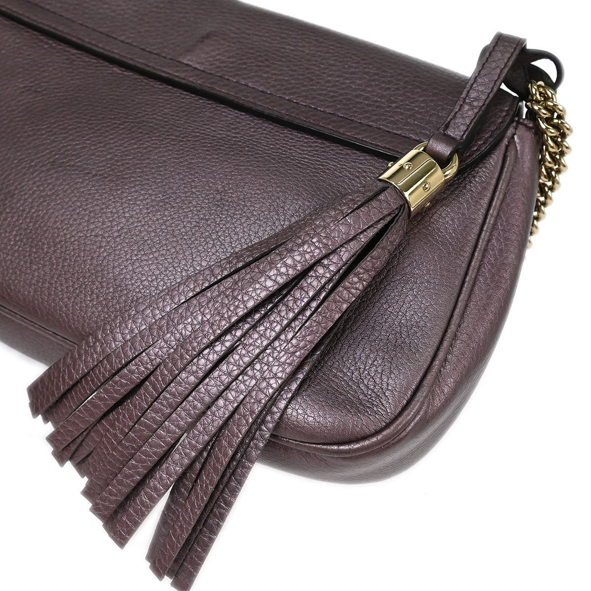 Gucci Soho Chain Crossbody Bag Leather