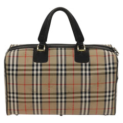 Burberry Nova check boston bag Canvas