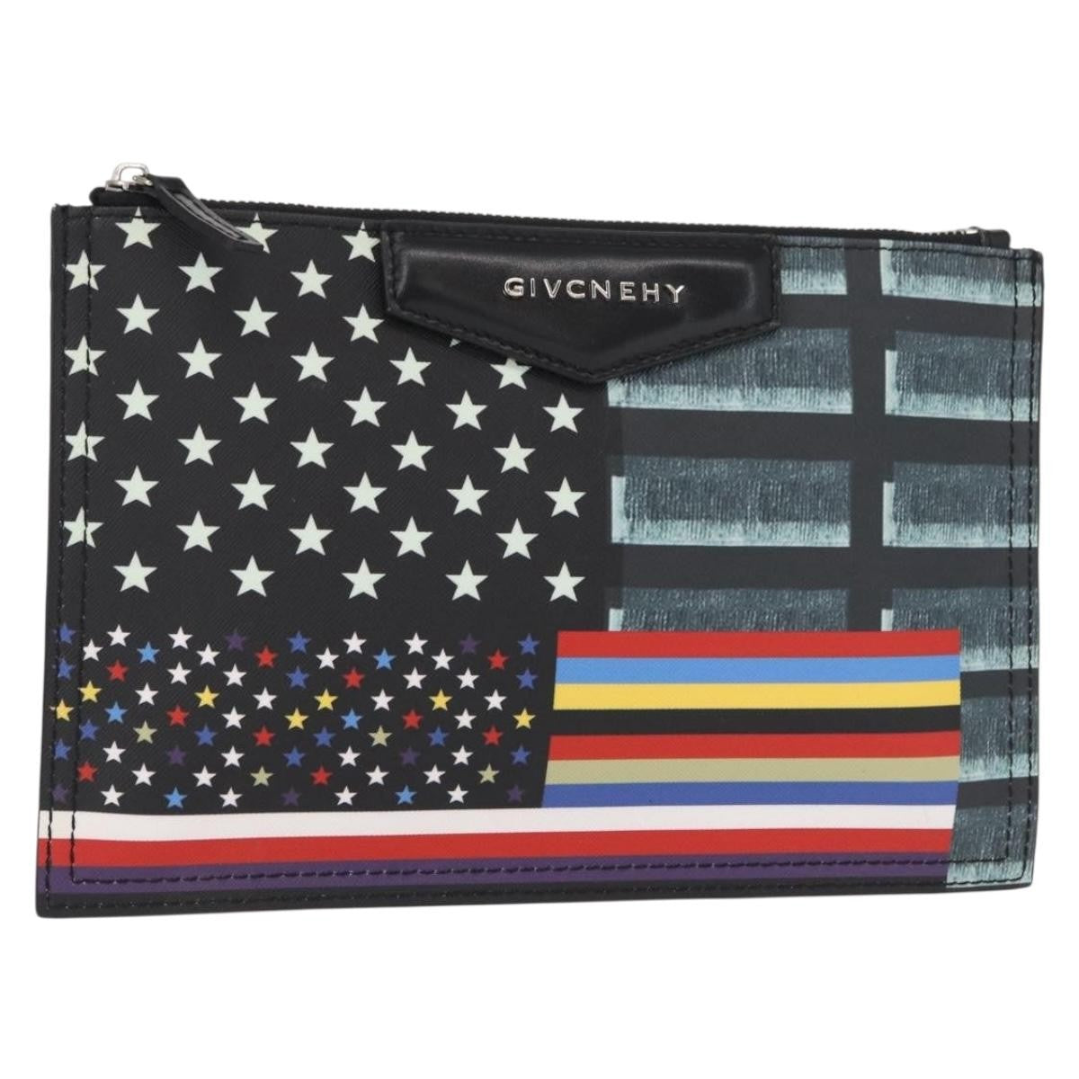 Givenchy Zipped Pouch Printed Leather
