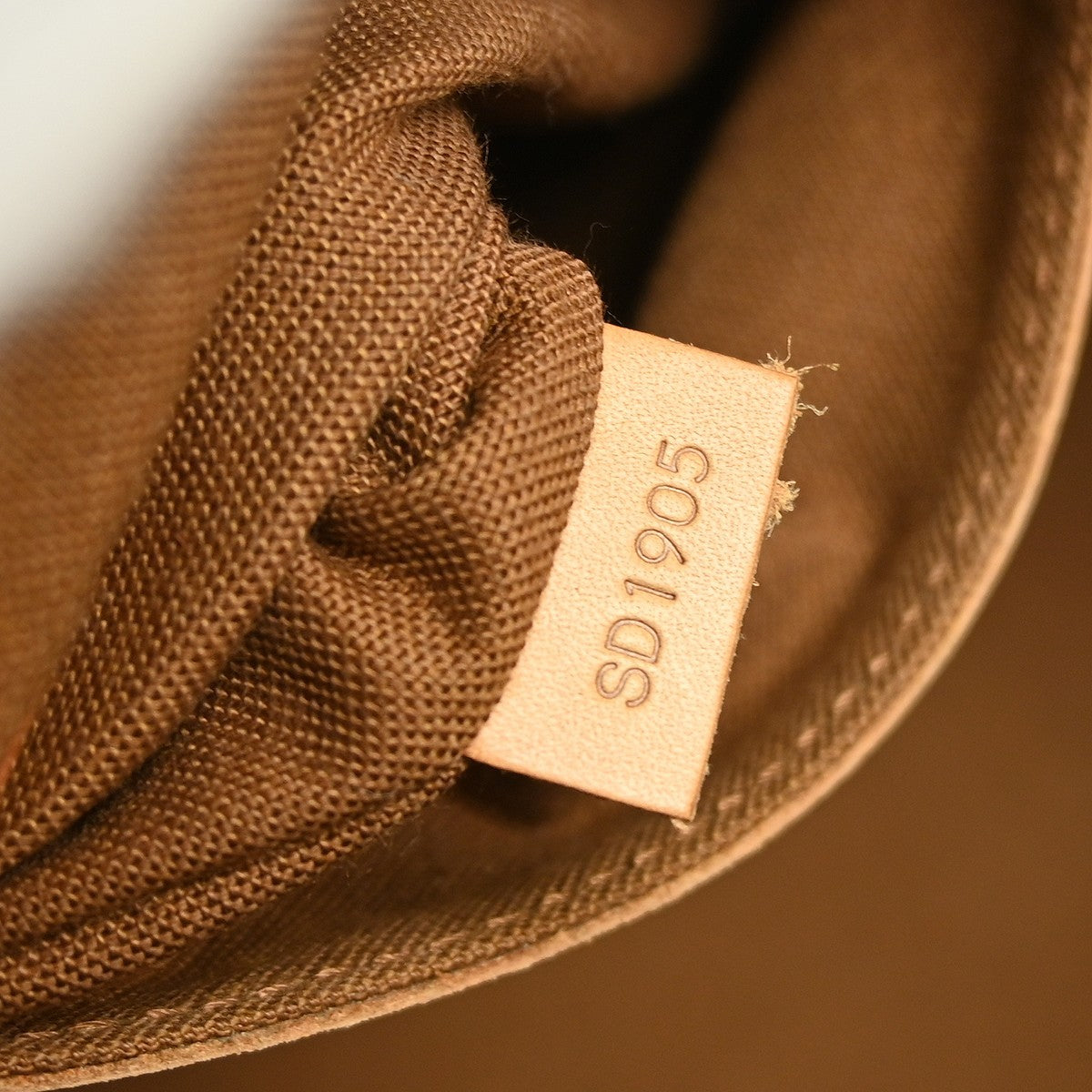 Louis Vuitton Alma Handbag Monogram Canvas