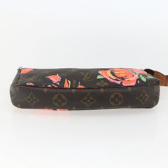 Louis Vuitton Pochette Accessoires Limited Edition Monogram Roses