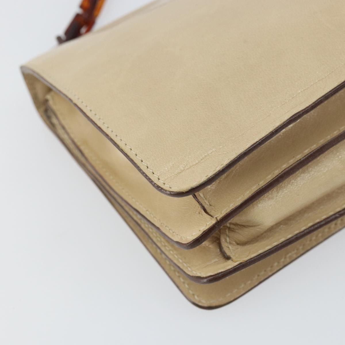 Prada Flap Shoulder Bag Leather