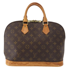 Louis Vuitton Alma Handbag Monogram Canvas