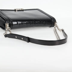 Chanel Reverso Boy Flap Bag Patent