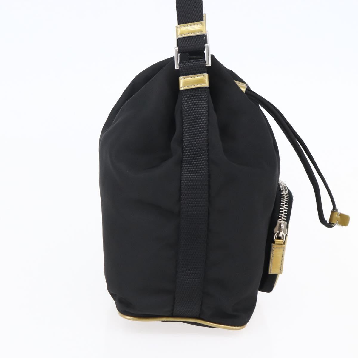 Prada Duet Drawstring Bucket Bag Tessuto