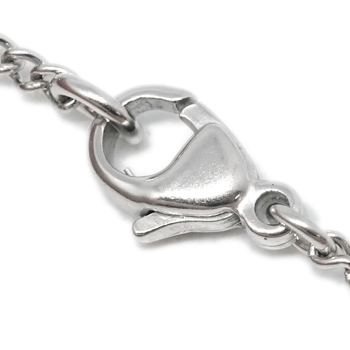 Chanel CC Logo Pendant Necklace Metal