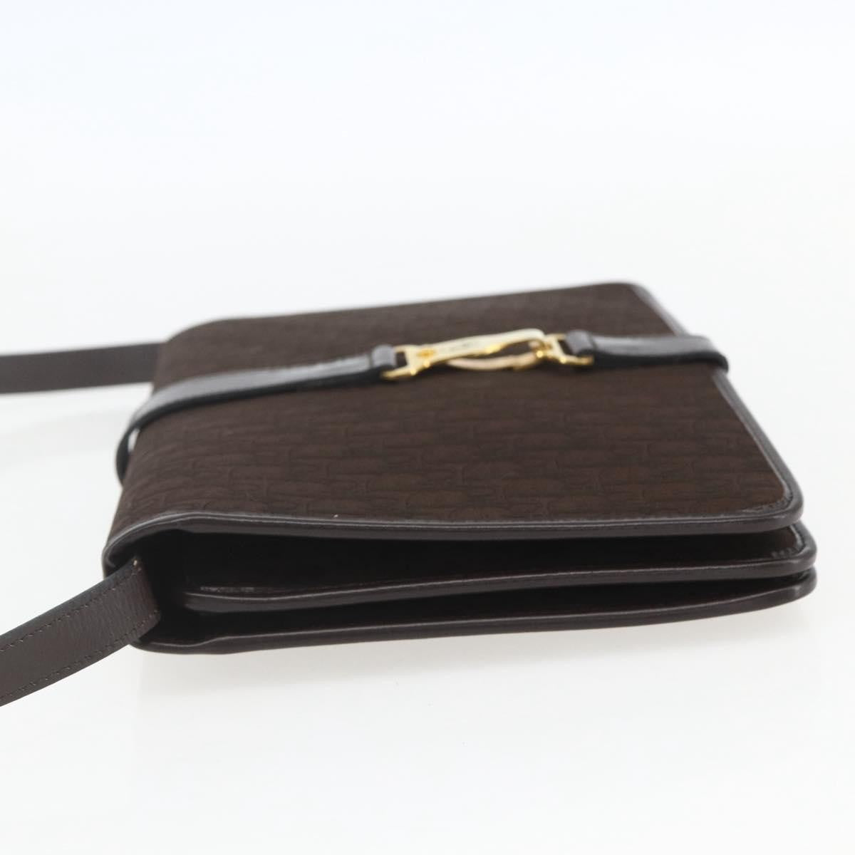 Christian Dior Vintage Trotter Shoulder Bag Canvas