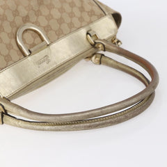 Gucci D-Ring Shoulder Bag GG Canvas