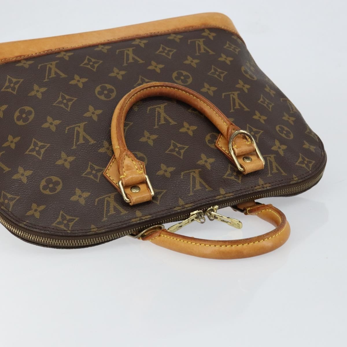 Louis Vuitton Alma Handbag Monogram Canvas