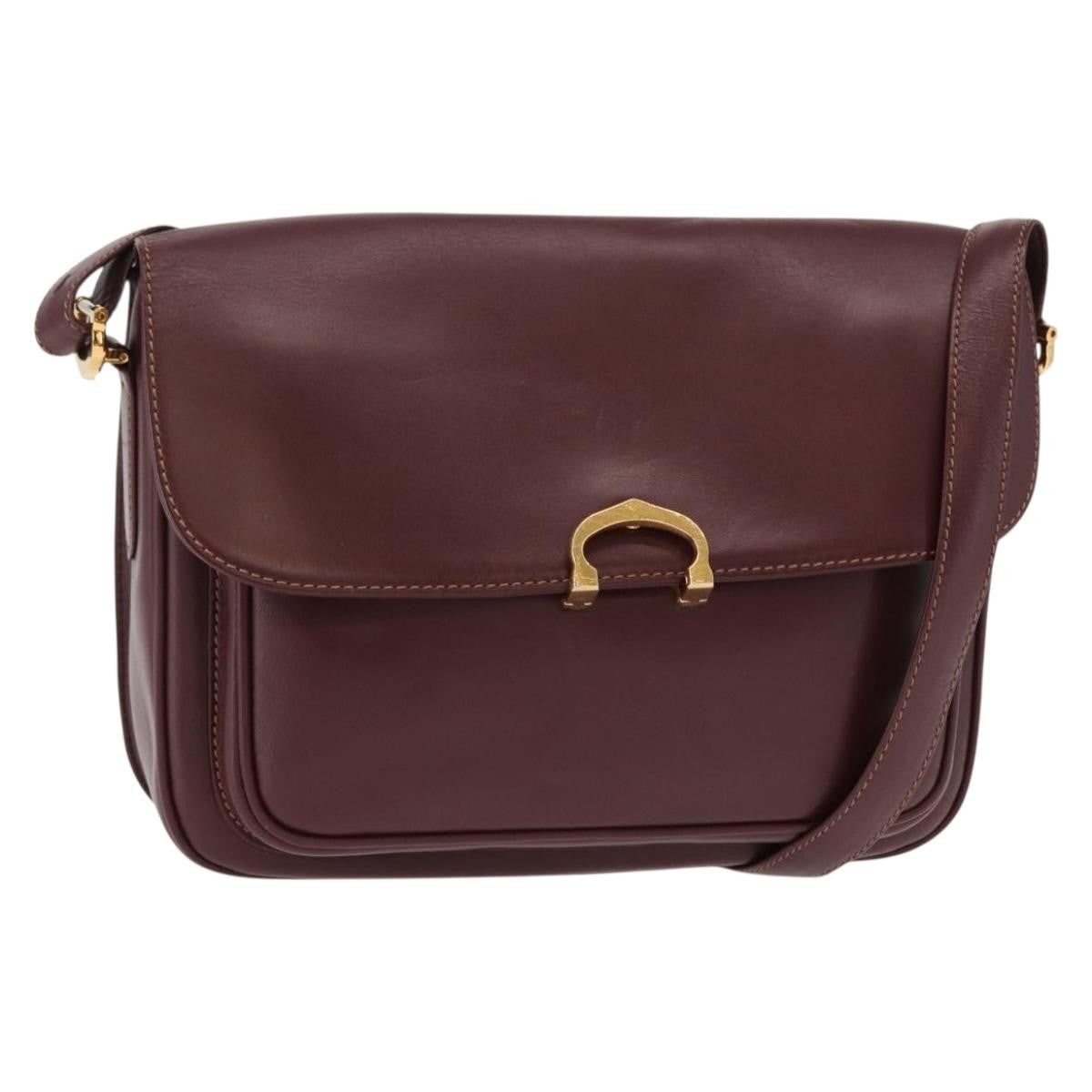 cartier Must de Cartier Shoulder Bag Leather