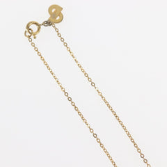 Christian Dior CD Pendant Necklace Gold-plated