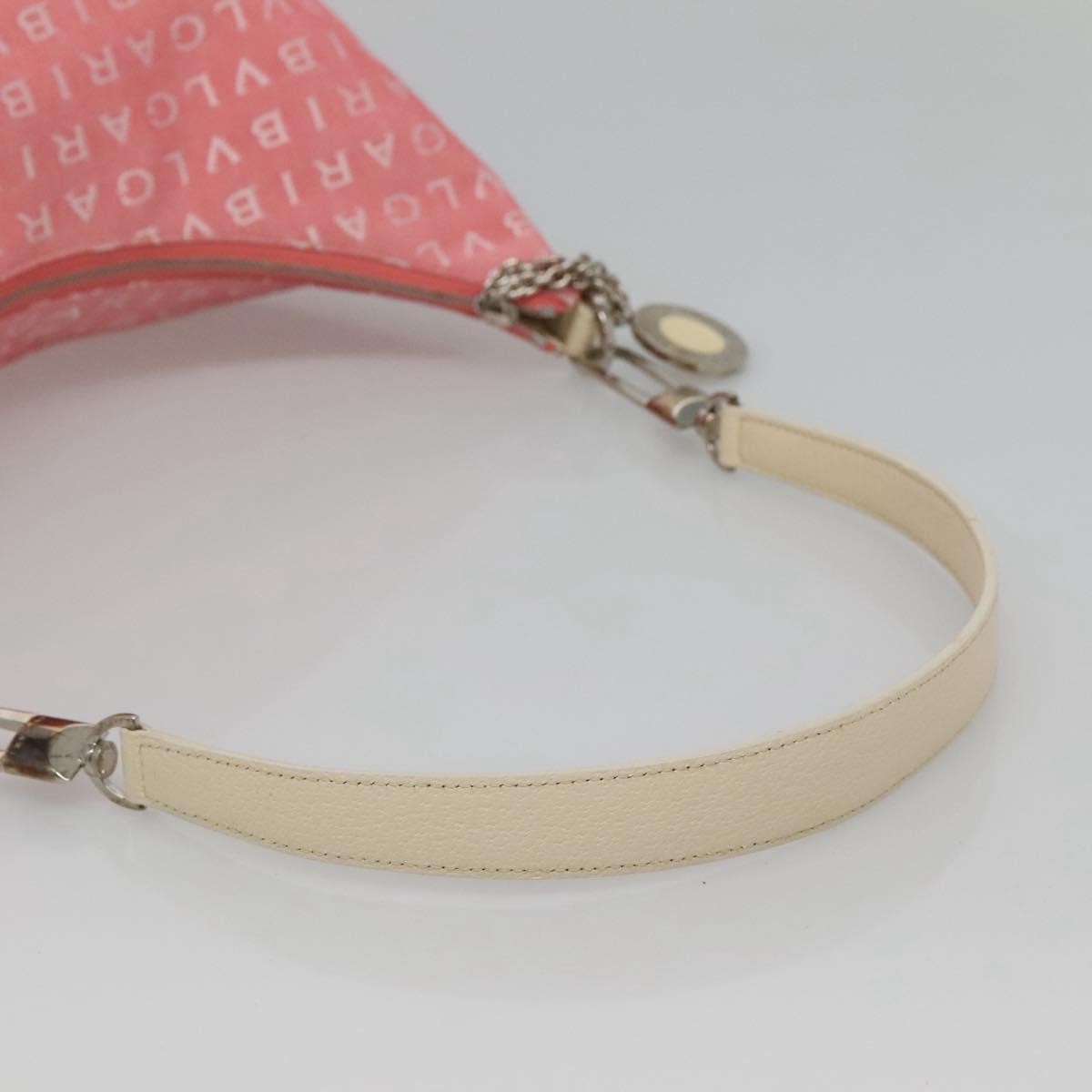 Bvlgari B.Zero1 Logomania Bag Canvas with Leather