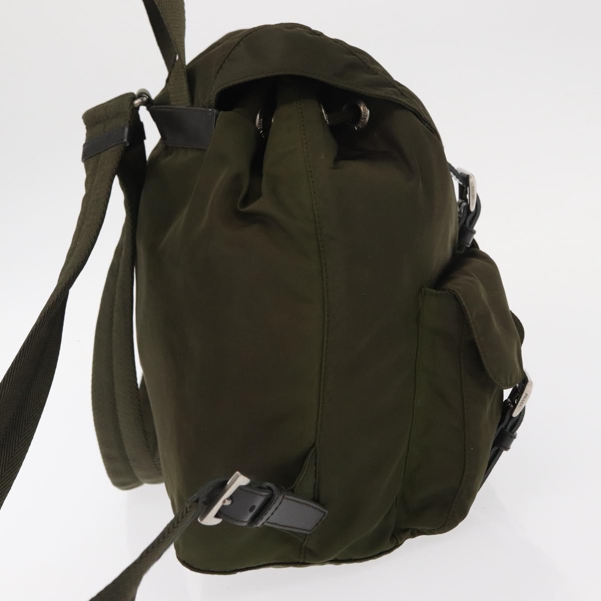 Prada Double Front Pocket Backpack Tessuto