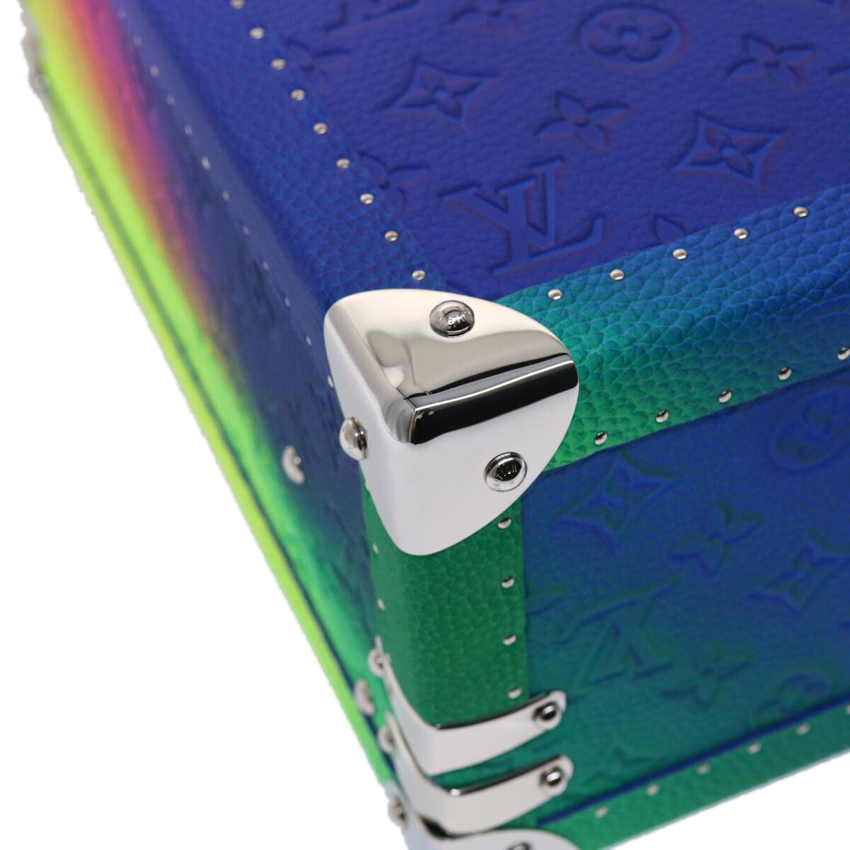 Louis Vuitton Cotteville Trunk Limited Edition Illusion Monogram Taurillon Leather