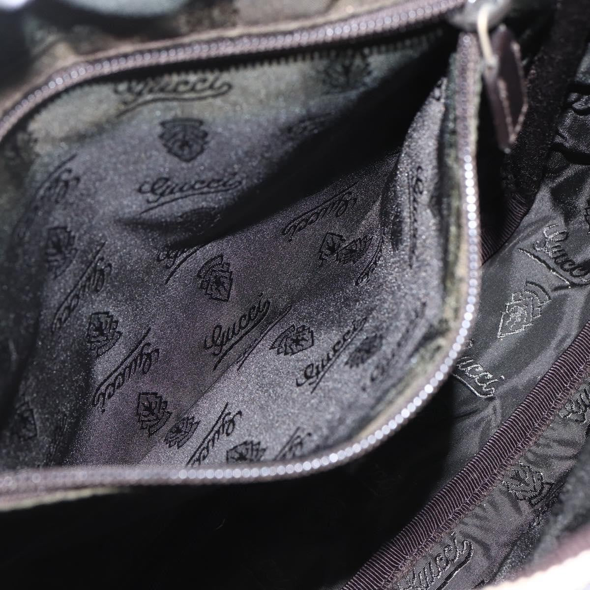 Gucci Front Zip Messenger Guccissima Leather