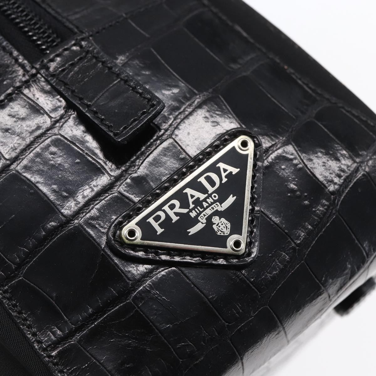Prada Vintage Shoulder Bag Nylon and Leather