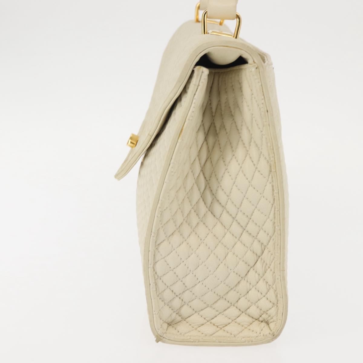 Bally Vintage Handbag Quilted Leather