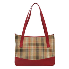Burberry Nova Check Tote canvas check pattern