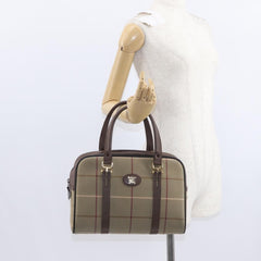 Burberry Nova check boston bag Canvas