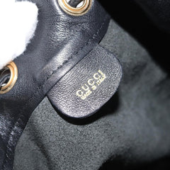Gucci Vintage Bamboo Sling Backpack Leather