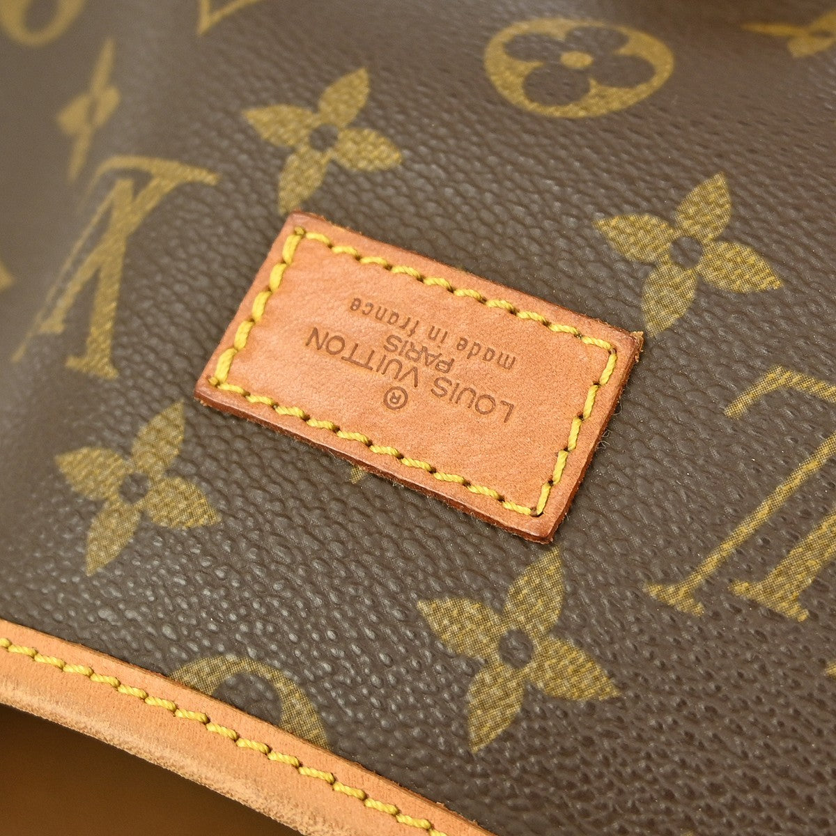 Louis Vuitton Saumur Handbag Monogram Canvas