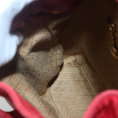 Gucci Vintage Bamboo Backpack Suede