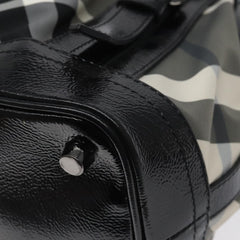 Burberry Lowry Convertible Tote Beat Check Nylon