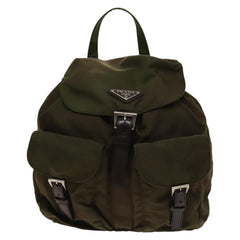Prada Double Front Pocket Backpack Tessuto