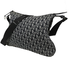 Christian Dior Vintage Trotter Messenger Bag Diorissimo Canvas