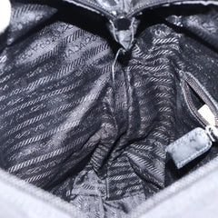 Prada Vintage Zip Tote Tessuto