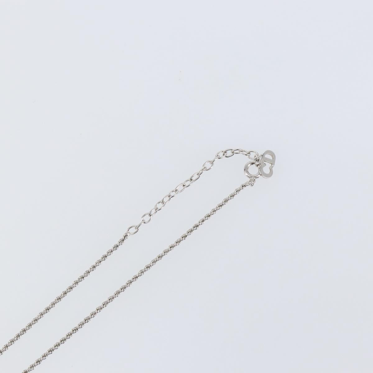Christian Dior CD Logo necklace Metal