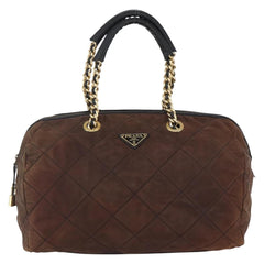 Prada Vintage Chain Handbag Tessuto