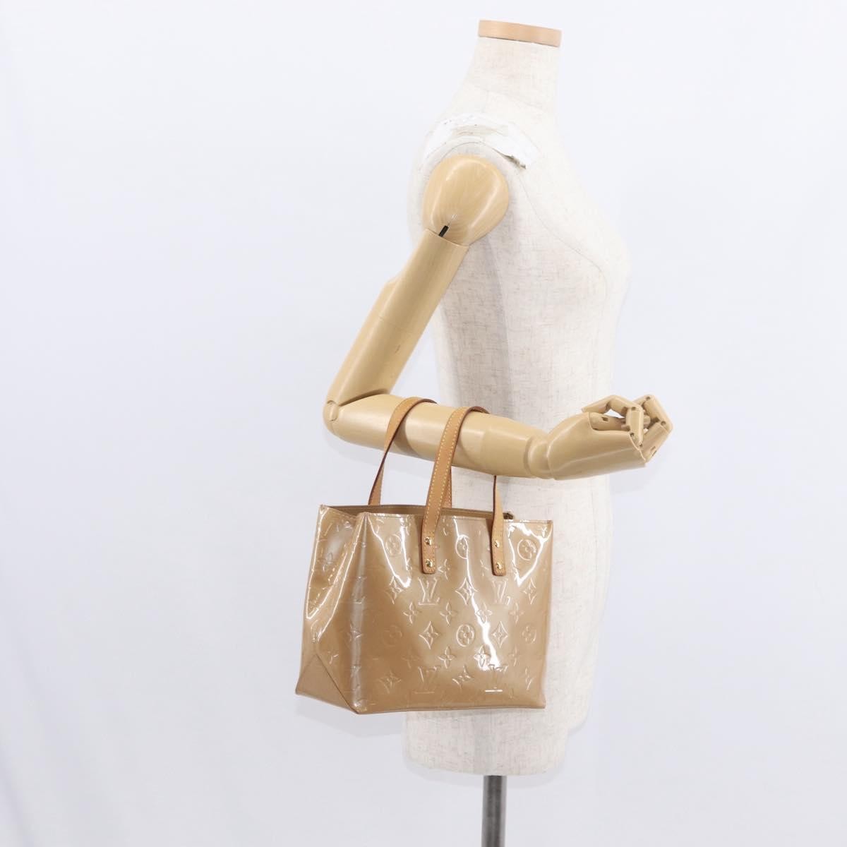 Louis Vuitton Reade Handbag Monogram Vernis