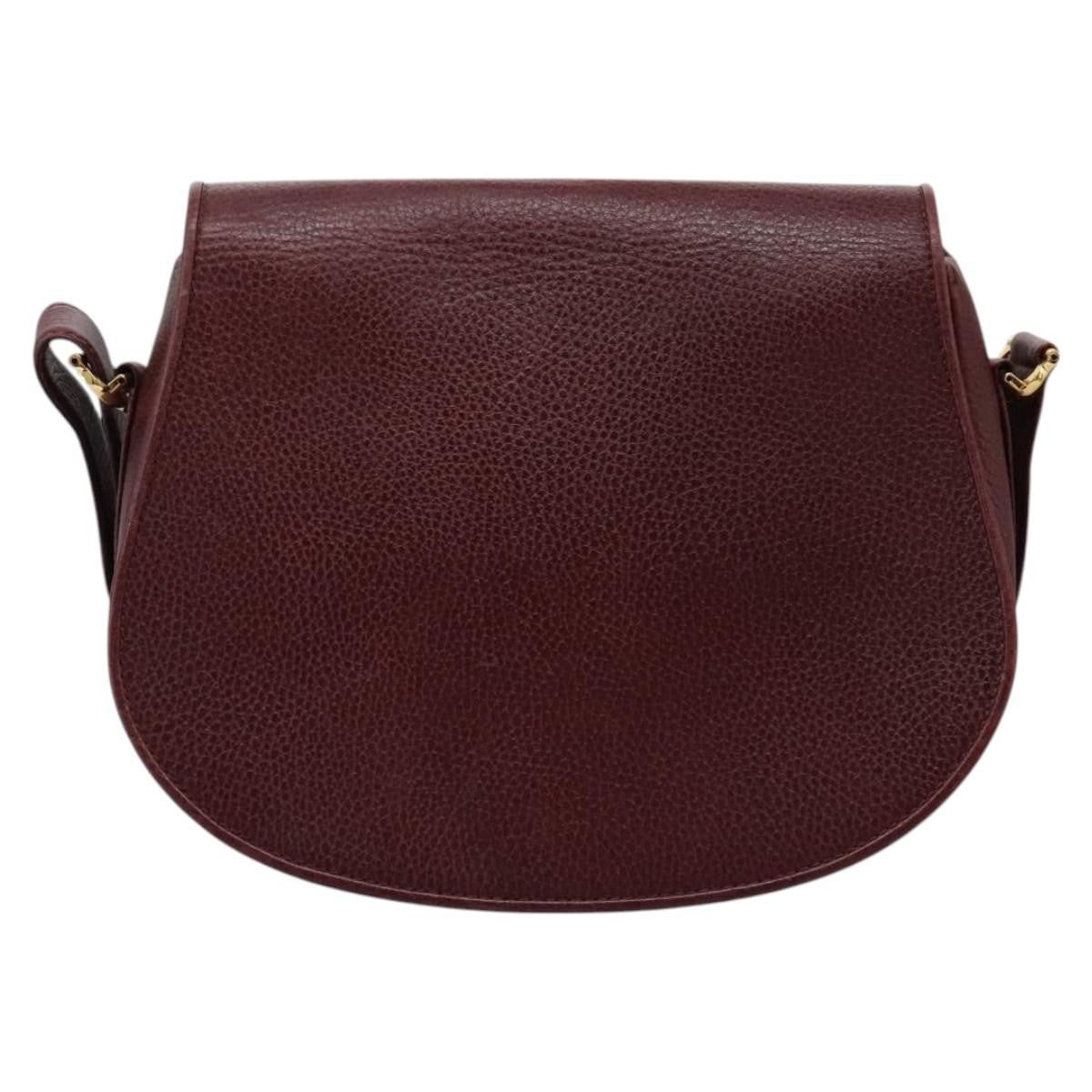 cartier Must de Cartier Shoulder Bag Leather