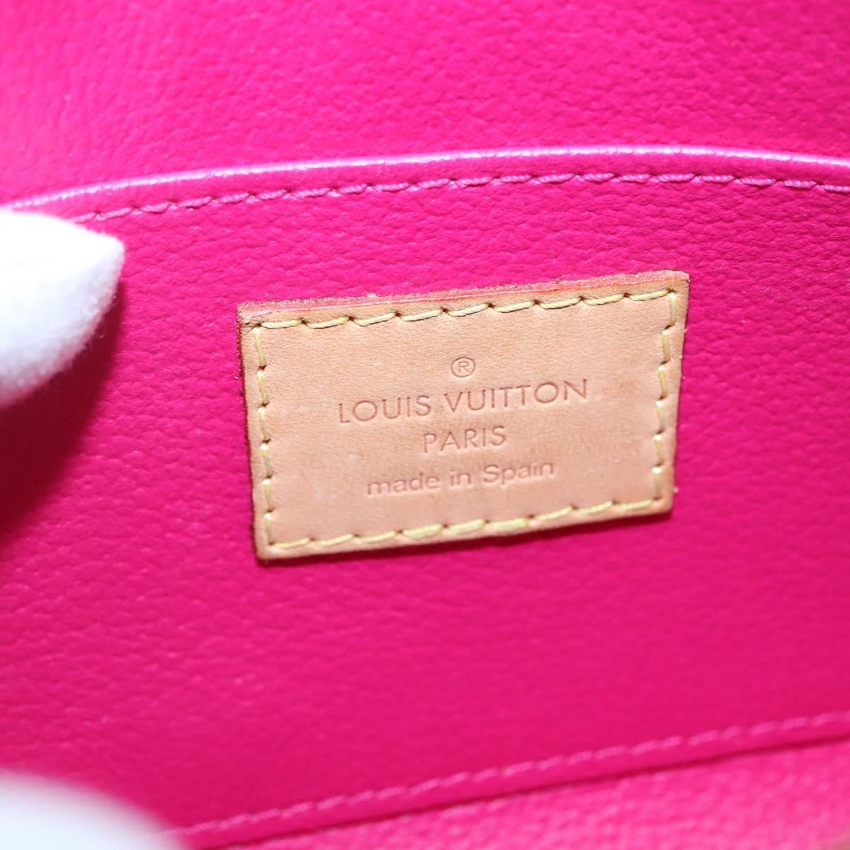 Louis Vuitton Cosmetic Case Limited Edition Monogram Vernis Ikat